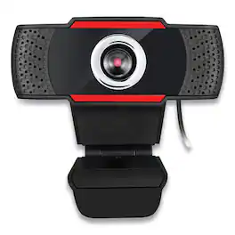 Adesso - CYBERTRACKH3 CyberTrack H3 1.3 Mpixels 1280 pixels x 720 pixels 720P HD USB Webcam with Microphone - Black