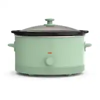 Bella - 6-qt. Manual Slow Cooker - Seaglass - Front_Zoom