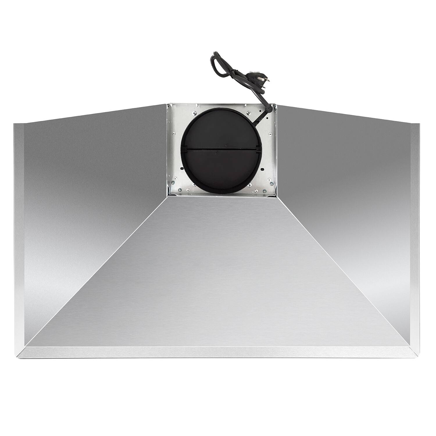 Alt View 4. COSMO - COS-63190 36 in. Vista Collection 380 CFM Ducted Wall Mount Range Hood, Button Controls, LED Lights - Stainless Steel.