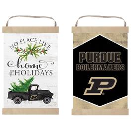 Jardine - Purdue Boilermakers 12" x 20" Reversible Banner Sign - White