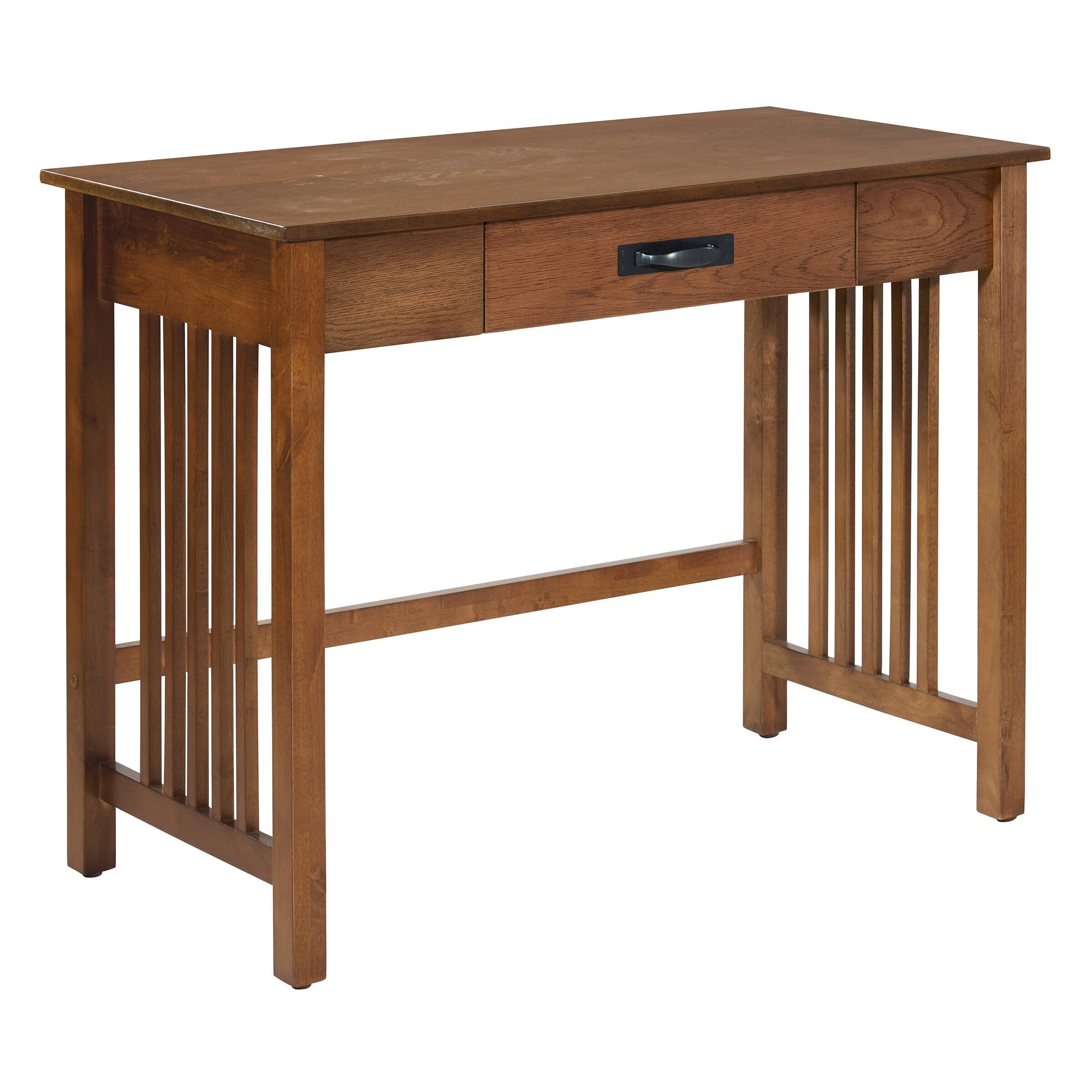 Angle. OSP Home Furnishings - Sierra Writing Desk - Ash Finish.