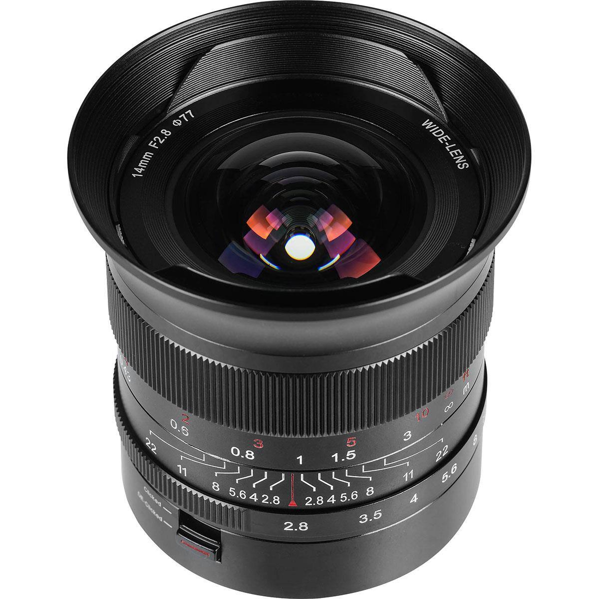 77 F2.8 14mm  
WIDE-LENS  
2 0.6 22 11  
C 10 5 3 3 0.8 1 1.5 22 8 11 5.6 5.6 42.8 8 2.8 45.6 A 2.8 3.5