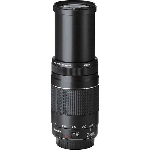 12eg MADE IN JAPAN 58mm 75-300 Canon 135 AF MF 200 300