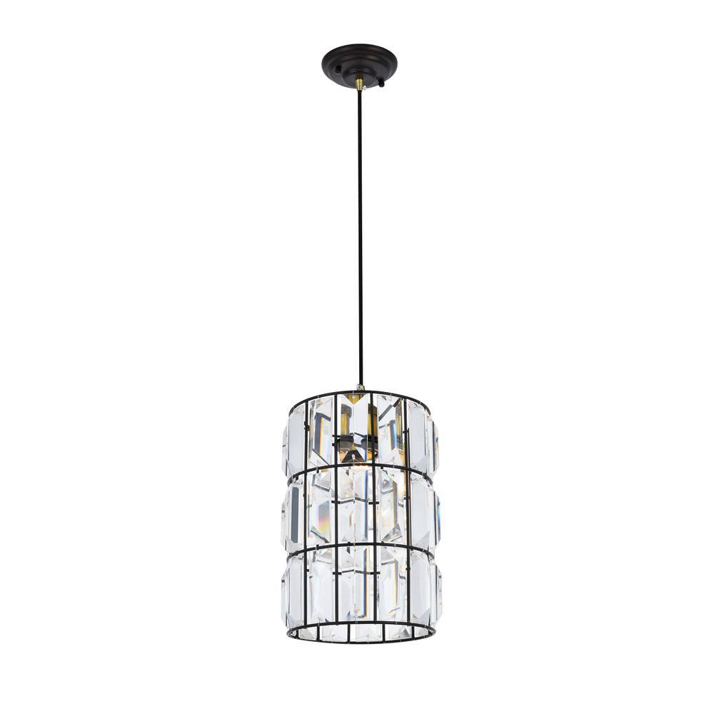 Alt View 3. Living District - Blair Collection Pendant D7.1 H11.5 Lt:1 Oil rubbed bronze Finish - Oil Rubbed Bronze.