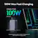 100W Max Fast Charging
27mins 0-50% 100W
USB-C1 Port
UGREEN
Tested by Ugreen Labs to charge a MacBook Pro 14 with a 100W 5A charging cable.