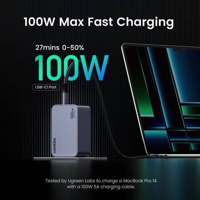 Chargeur USB C Multiple, 8 Ports Station de Charge USB C, 100W Chargeur Chargeur USB C Multiple, 8 Ports Station de Charge USB C, 100W Chargeur