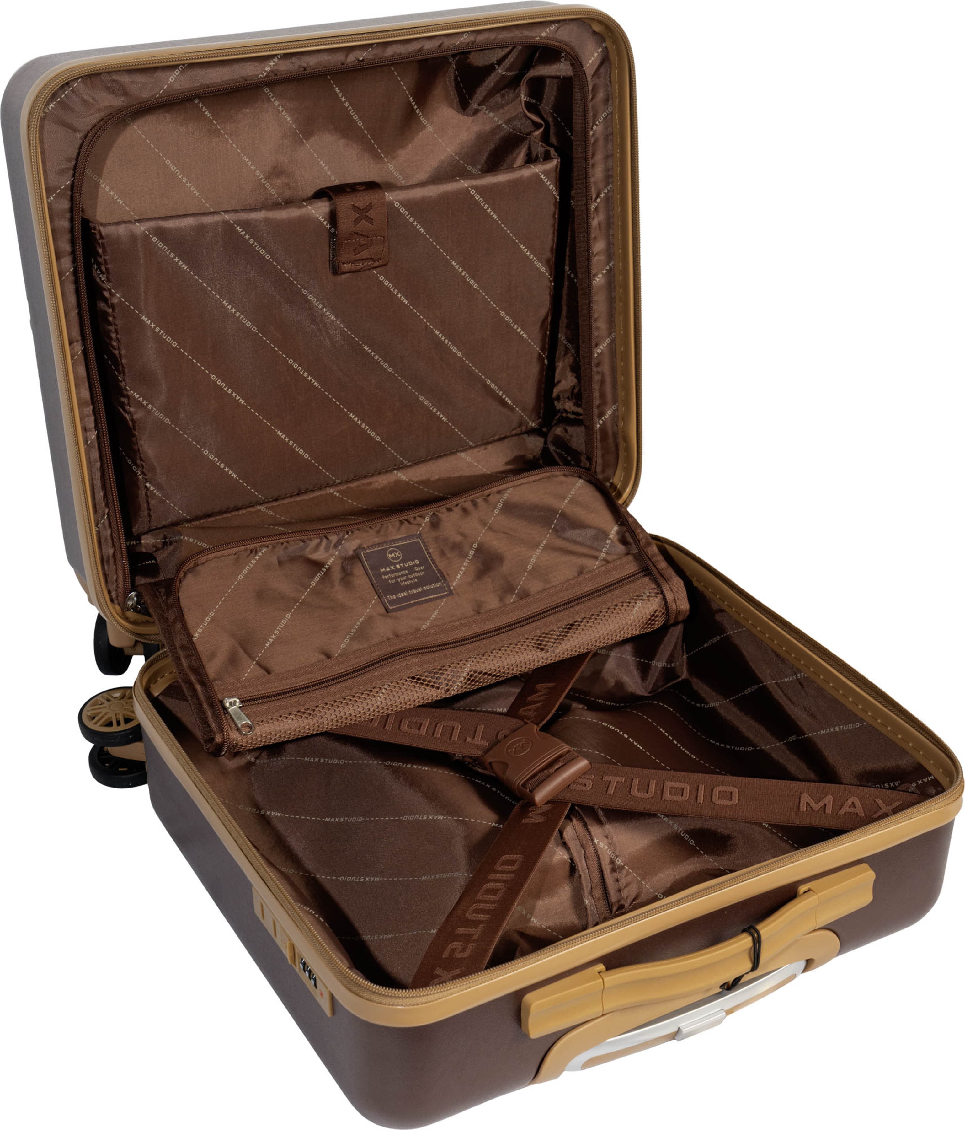 Max Studio 3 Piece Lisbon Expandable Lightweight Double Spinner