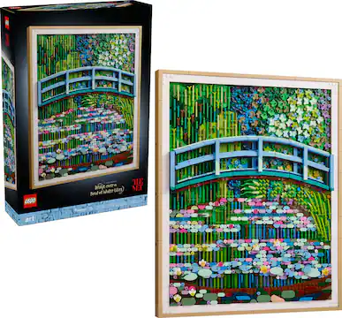 Art Claude Monet – Bridge Over a Pond of Water Lilies 31220