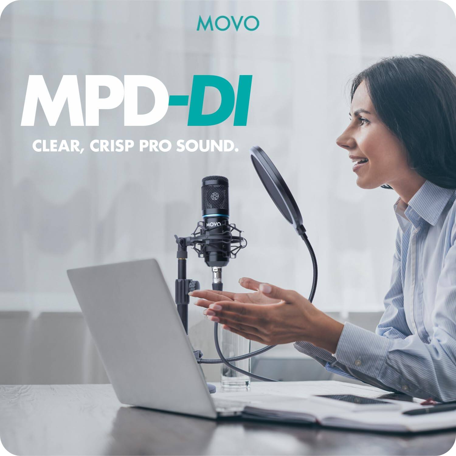 MOVO  
MPD-DI  
CLEAR, CRISP PRO SOUND.