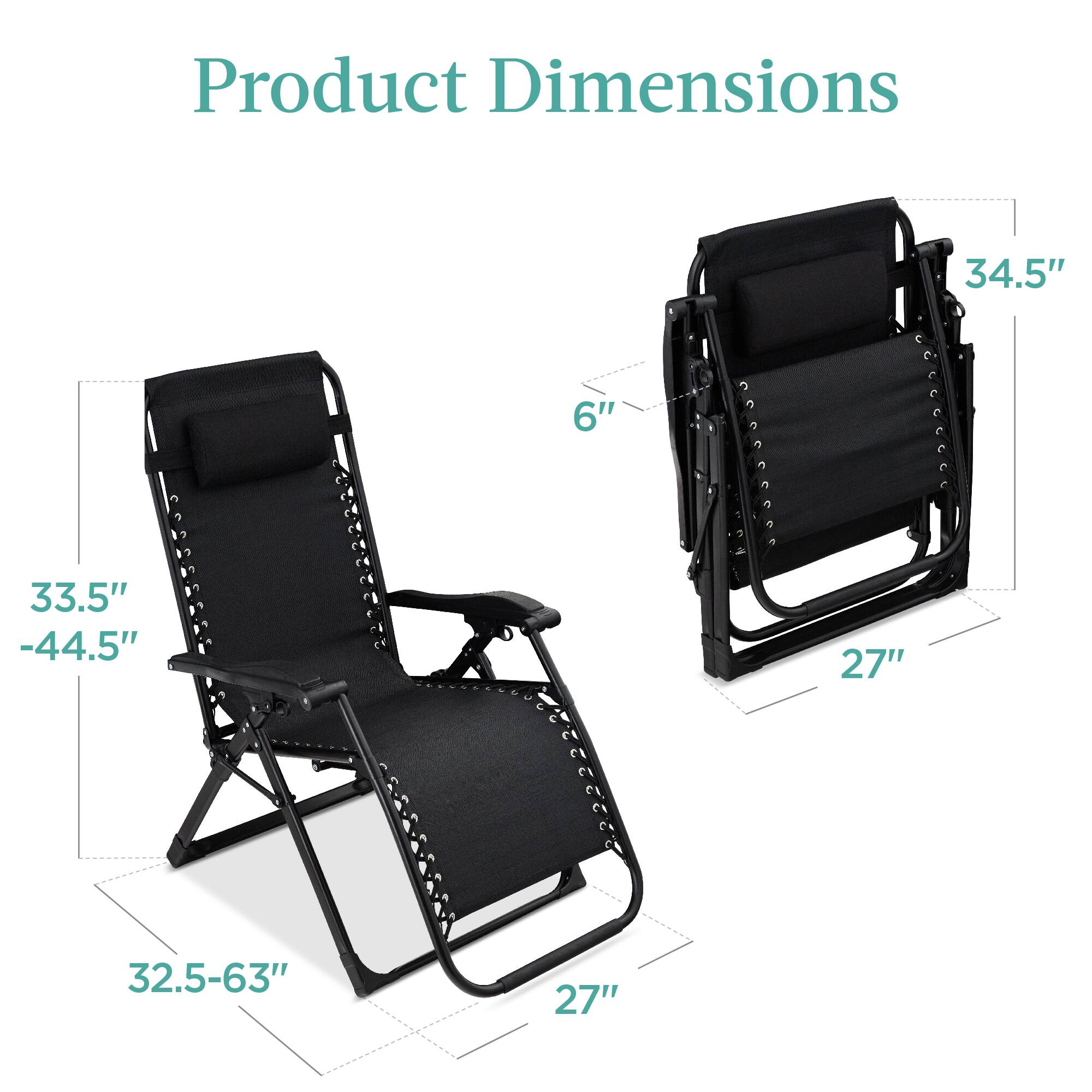 Product Dimensions

- 34.5"
- 6"
- 33.5" - 44.5"
- 27"
- 32.5-63"
- 27"