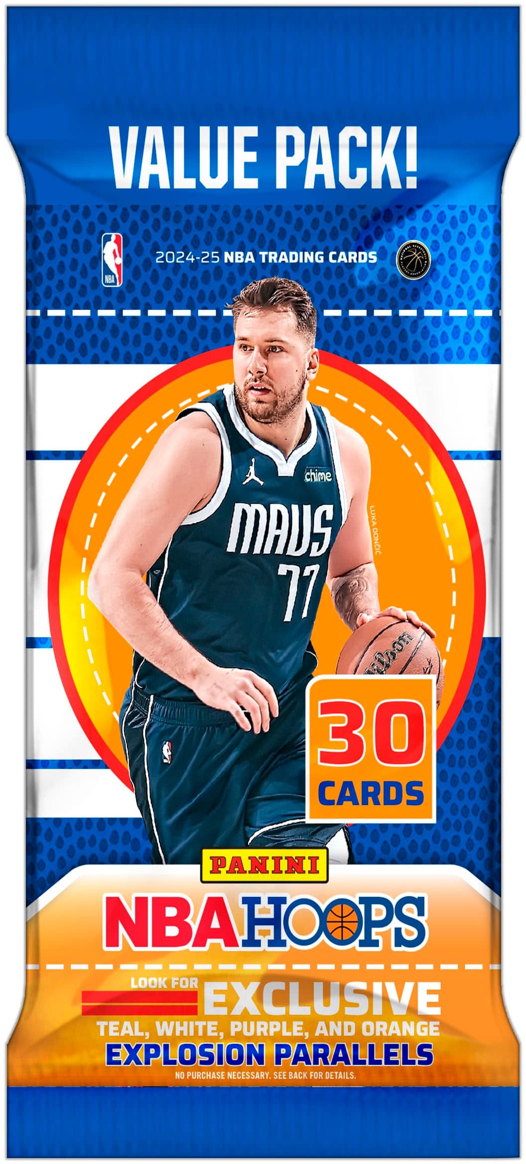 Panini - 2024-2025 NBA Hoops Basketball Fat Pack - Front_Zoom