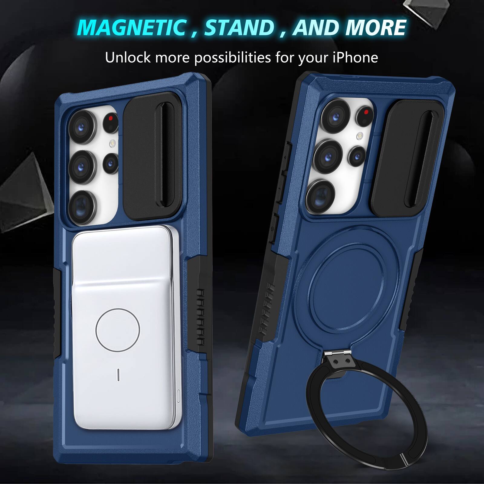MAGNETIC, STAND, AND MORE

Unlock more possibilities for your iPhone
