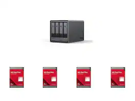 ENIAC - UGREEN NASync DXP4800 4-Bay NAS, Intel N100, 8GB DDR5, 2x M.2, 2.5GbE, 4x WD Red 4TB