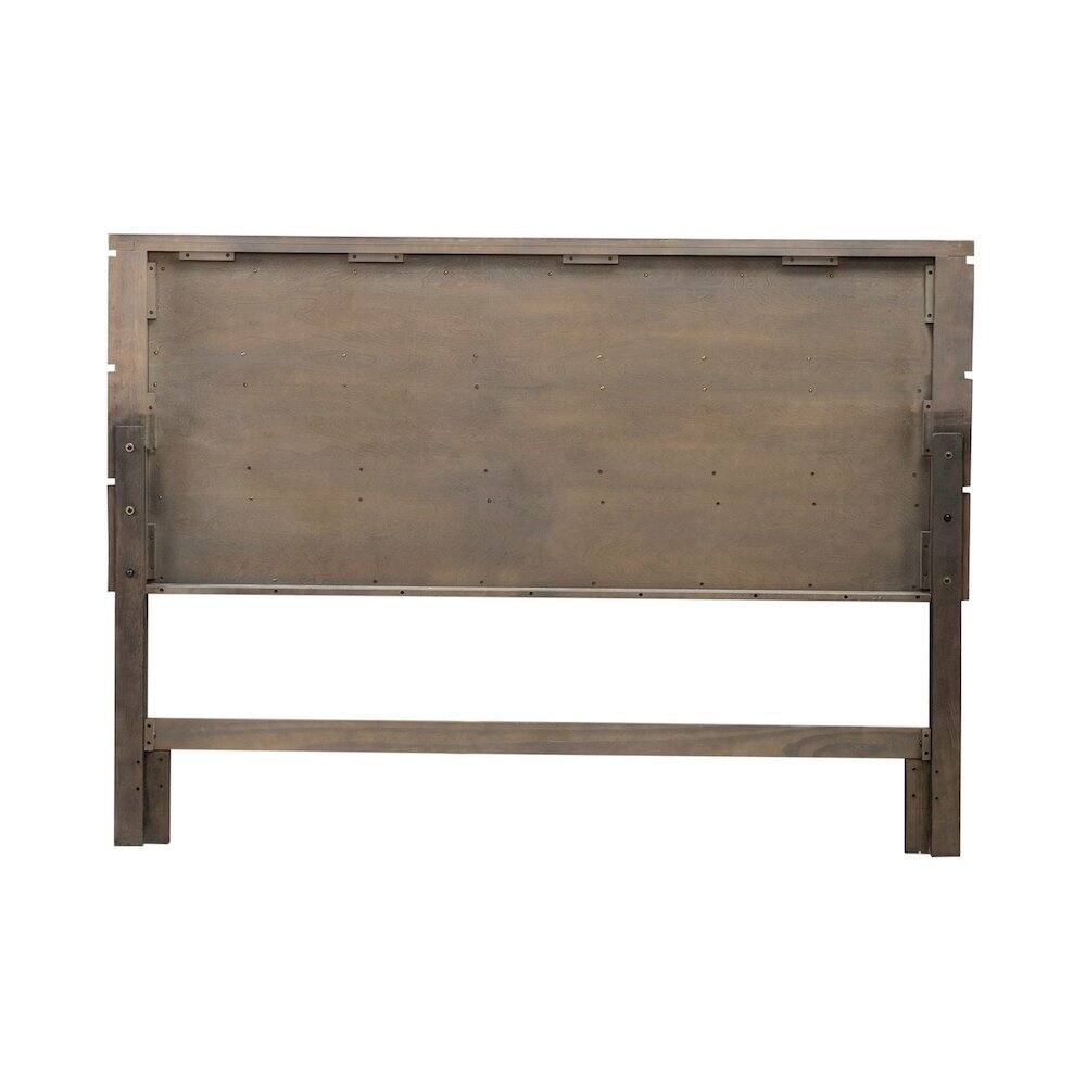 Back. Liberty Furniture Industries - Cascade Falls Queen Panel Bed Headboard with LED Touch Light - Satin Espresso - Satin Espresso.