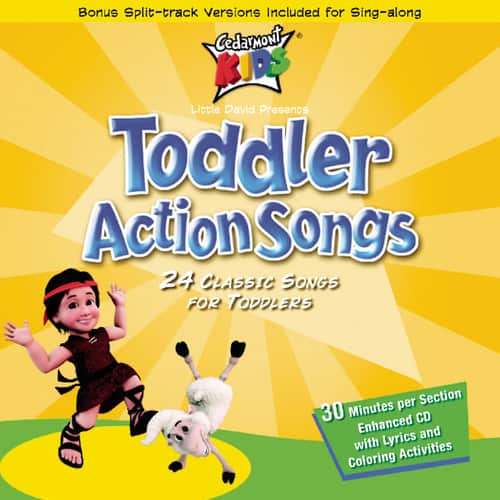 Cedarmont Kids - Toddler Action Songs  - COMPACT DISCS