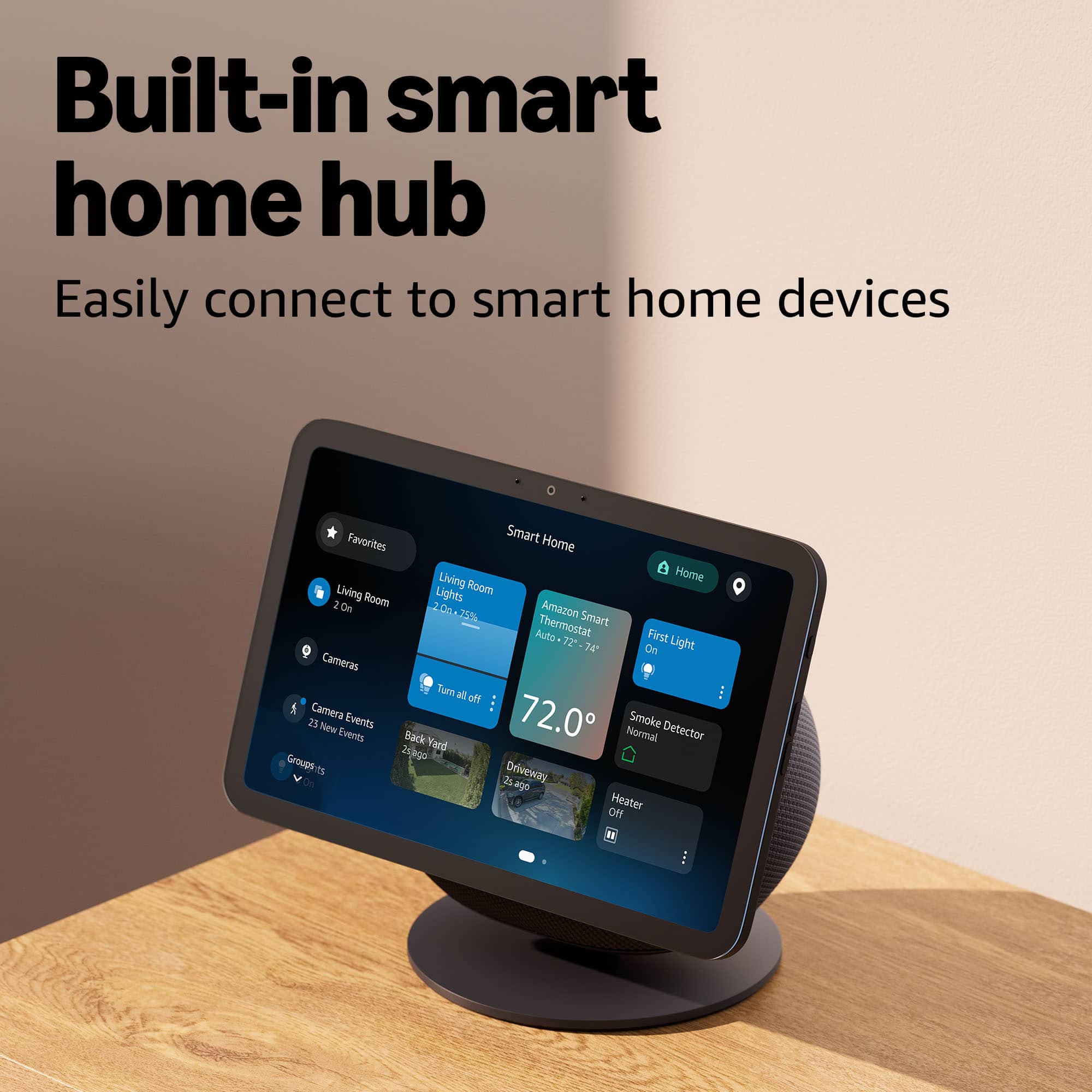 Amazon Echo Show 8 (newest model), Vibrant HD 8.7