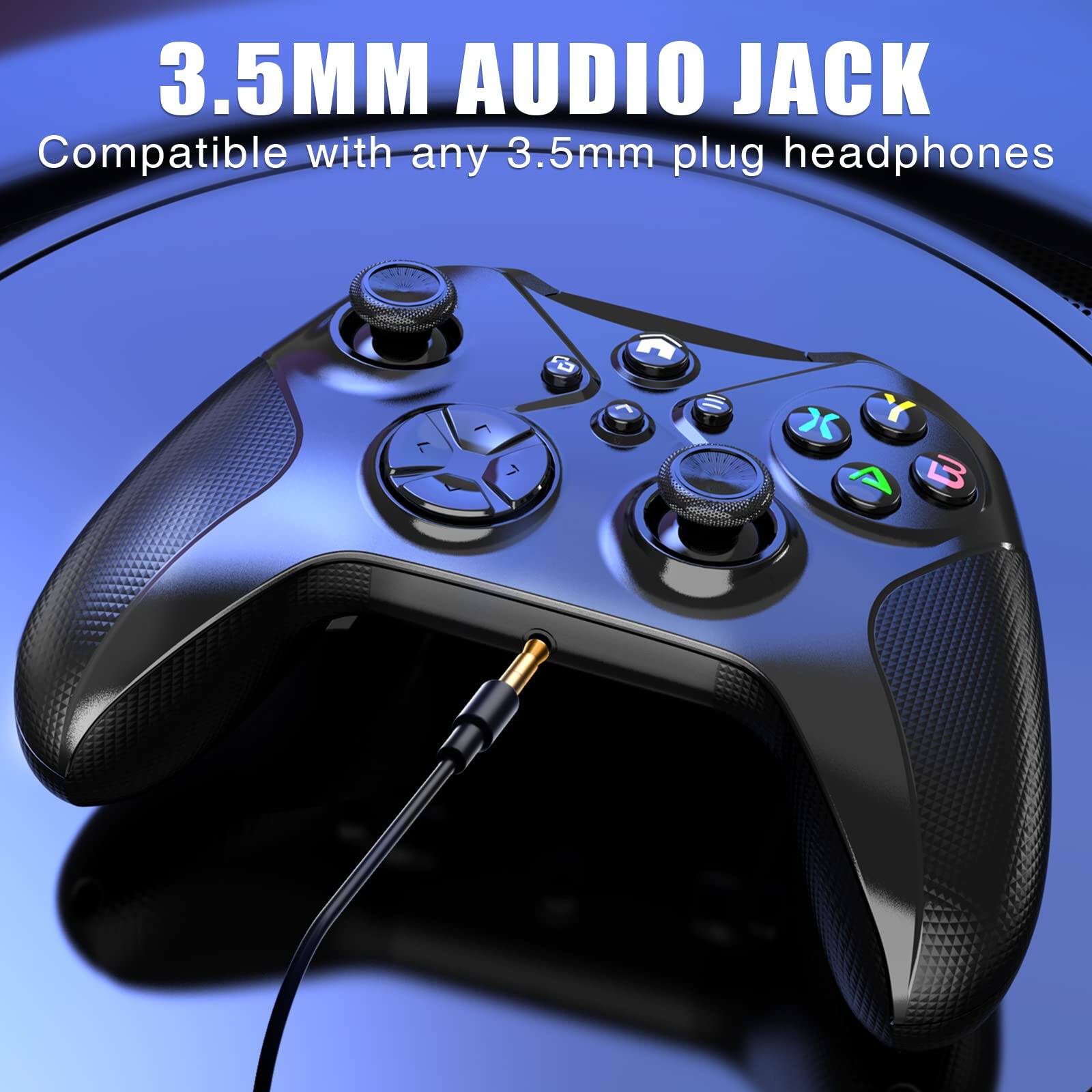 3.5MM AUDIO JACK  
Compatible with any 3.5mm plug headphones
