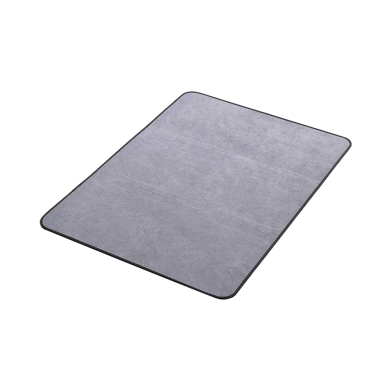 Alt View 5. VEVOR - Chair Mat, 36 x 48-inch Office Chair Mat for Hard Floors, Floor Protector for Rolling Chairs, Corduroy Surface, Non-Slip - Grey.