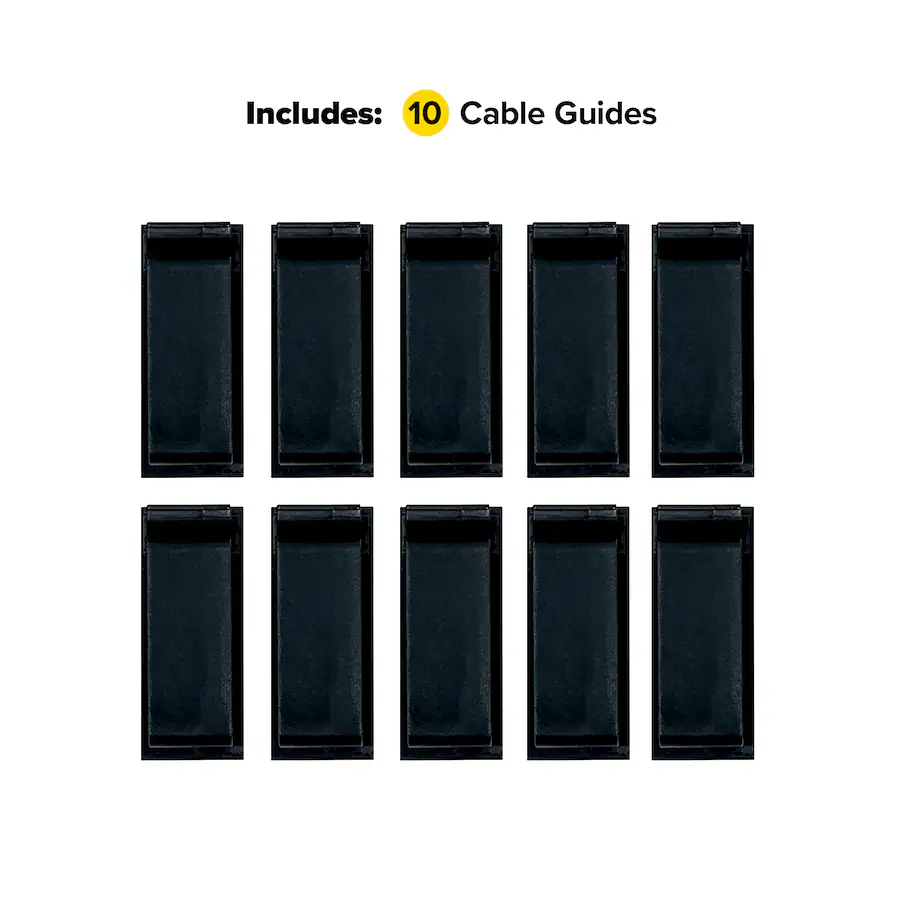 Wrap It Storage Cable Guides Black 510-CG-MD-BL - Best Buy