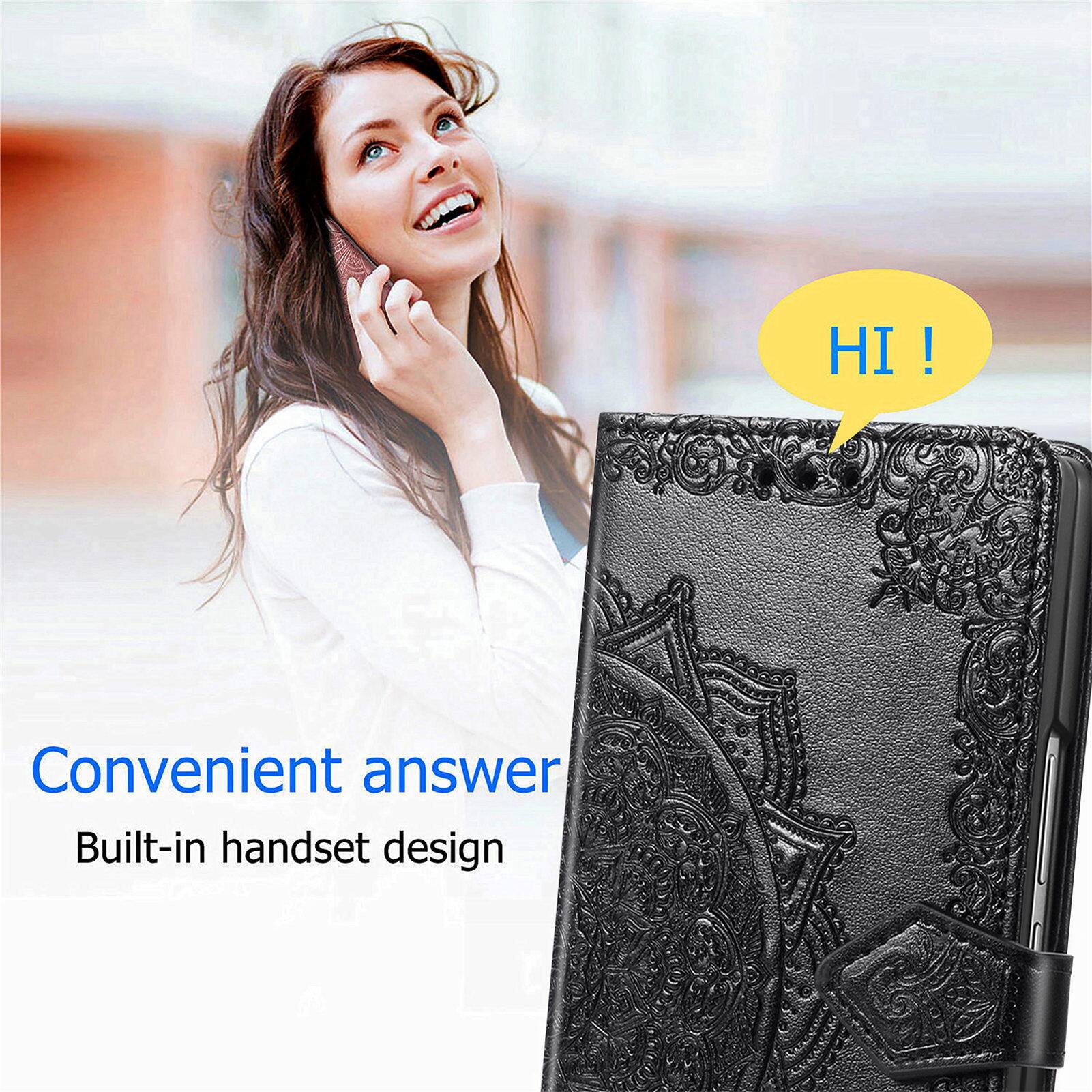 HI! Convenient answer Built-in handset design