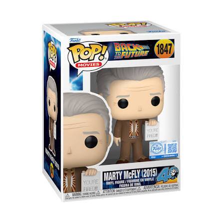 Funko Pop! Back To The Future Marty McFly #1847 Exclusive Vinyl Figure