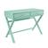 Front. Linon Home Décor - Pierce 2-Drawer Campaign-Style Desk - Pastel Turquoise.