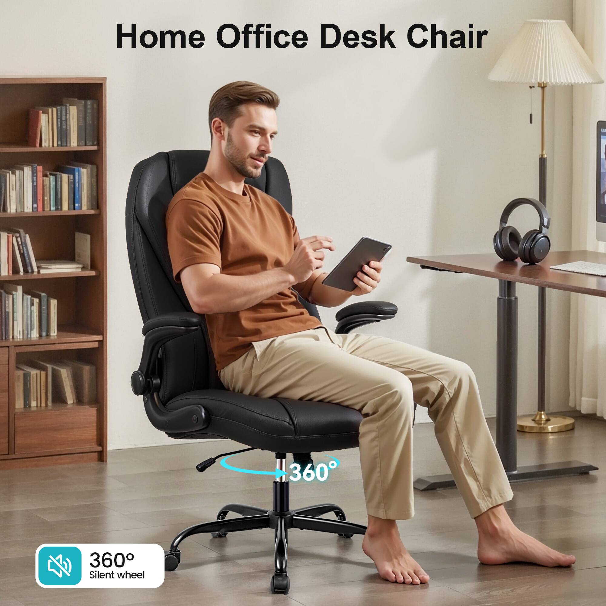 Home Office Desk Chair

360° Silent wheel