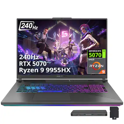 240 Hz
240Hz RTX 5070 NUSTE Ryzen 9 9955HX ROG STRIX
GEFORCE RTX 5070 AMD RYZEN 9
-
en - MVB
- -
- ..
2
.. -
C ..
-
- -
Y
.. - . C - .. -
-
. . -
-
CHICKE e. + COM + - ROG REPUBLIC or GRHERS
