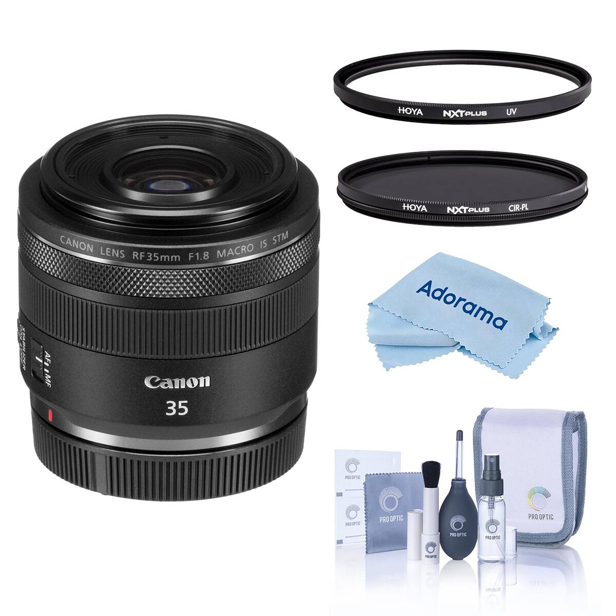 HOYA NXTPLUS UV  
CANON IS STM LENS RF35mm F1.8 MACRO AFI MF  
Canon 35  
HOYA NXTPLUS CIR-PL Adorama  
2019  
PRO OPTIC  
PRO OPTIC  
PRO OPTIC  
PRO OPTIC  
PRO OPTIC  
100%  
MODIC  
58006