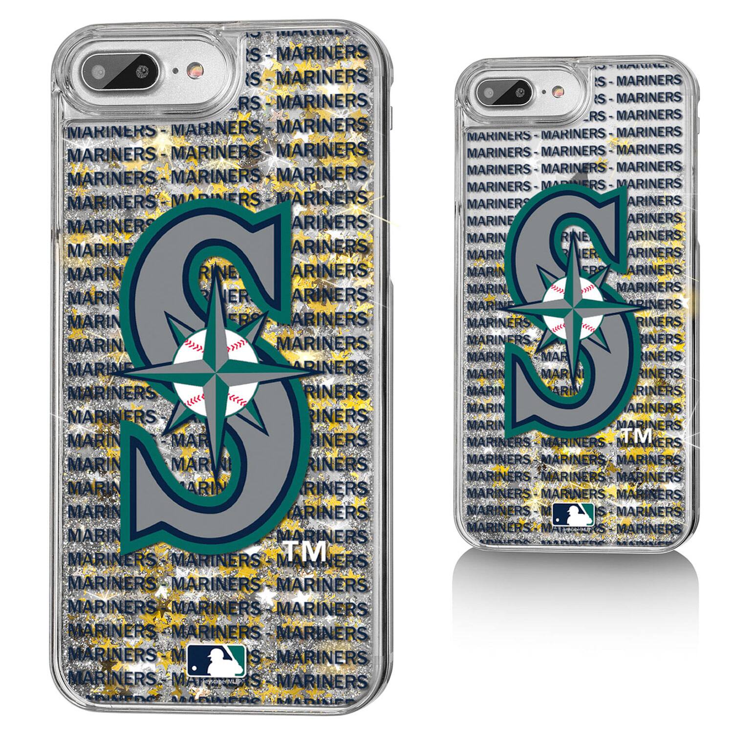 Keyscaper - Seattle Mariners iPhone Text Backdrop Design Case - Multicolor