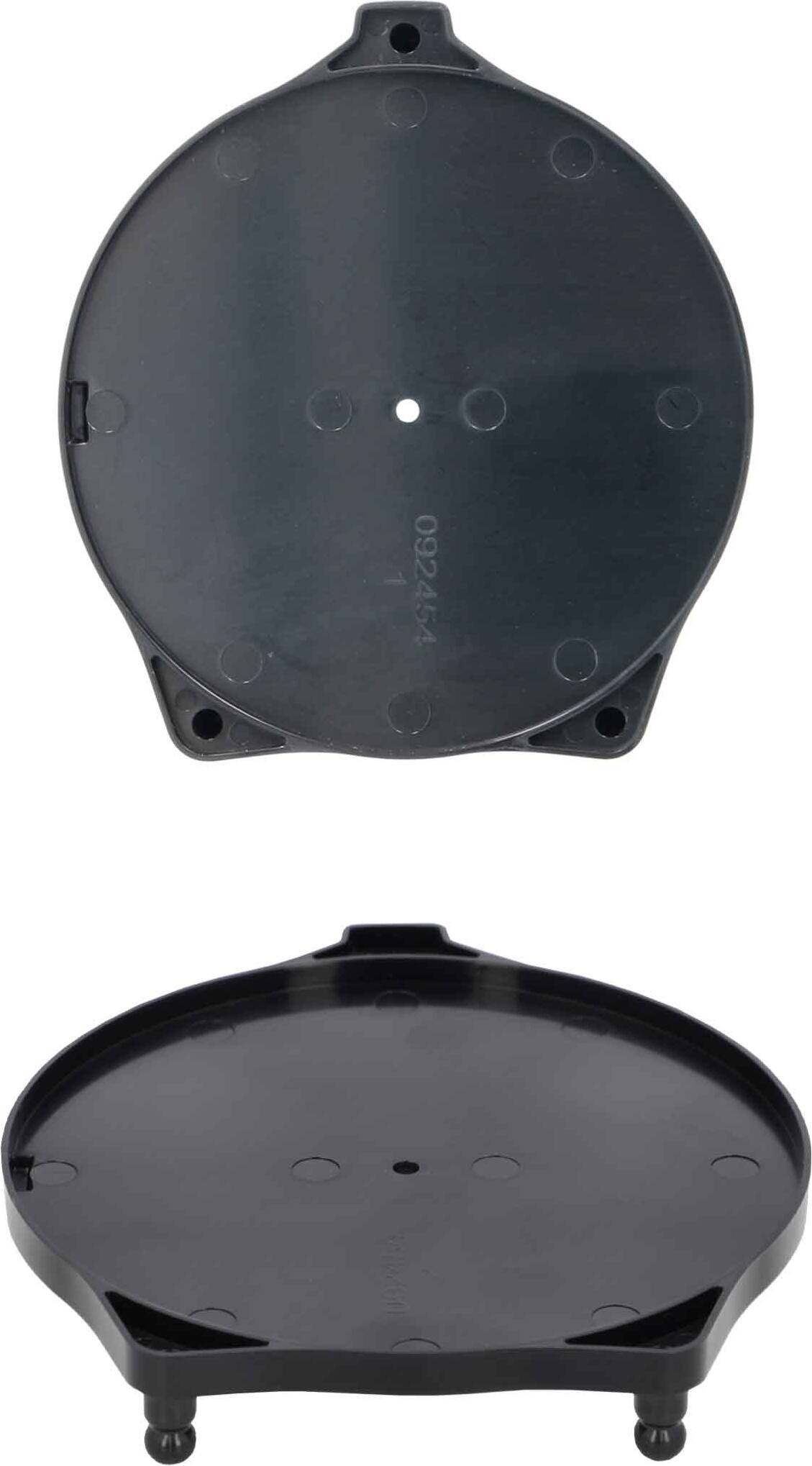 Alt View 12. Metra - Speaker Adapter Plate for Select Mercedes Models 2020-2024 Vehicles (2-Pack) - Black.
