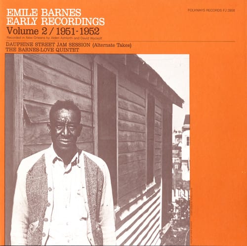 Emile Barnes - Emile Barnes: Early Recordings 2 (1951-1952)   - COMPACT DISCS [CD] price history on PriceWatchPro