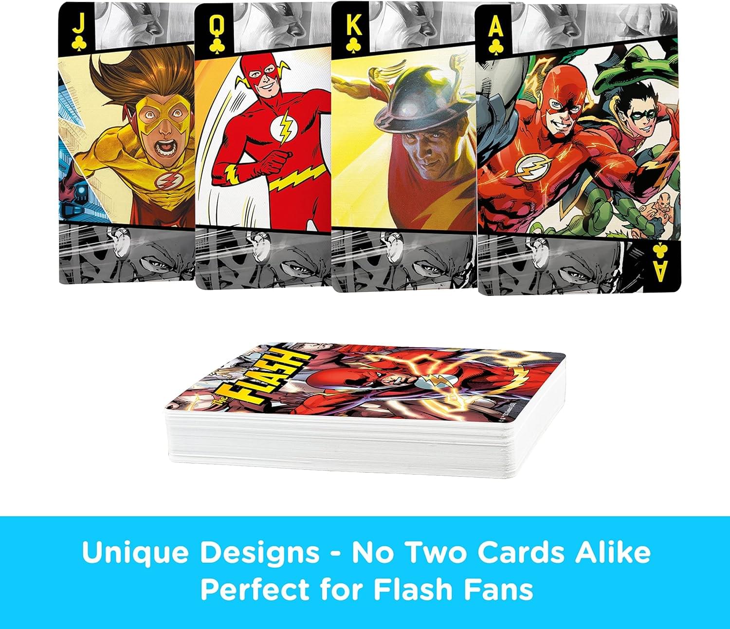 Unique Designs - No Two Cards Alike  
Perfect for Flash Fans