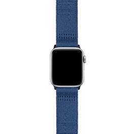 StrapsCo - Pro Seatbelt Strap Nylon Watch Band For Apple Watch - 44mm/45mm/46mm/49mm (Medium-Long) - Navy