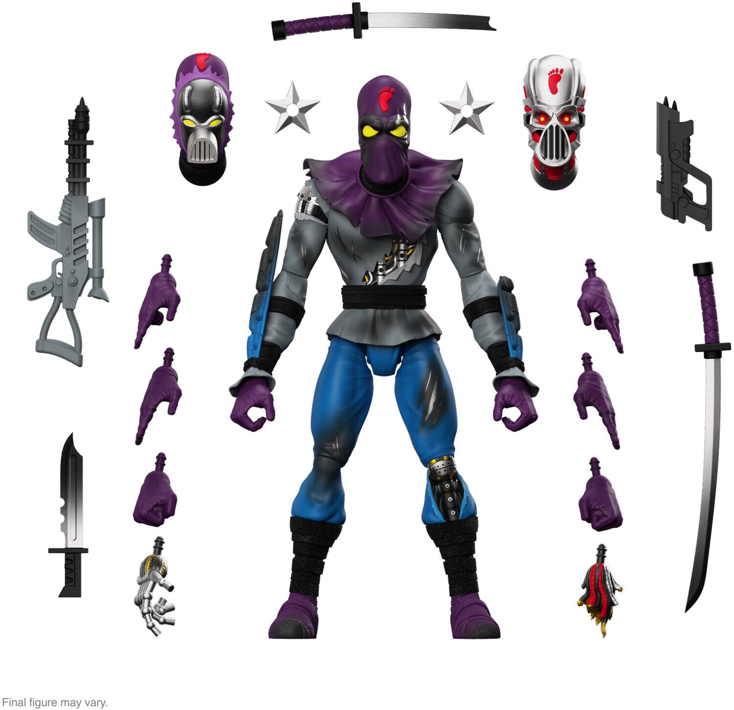 Super7 - Teenage Mutant Ninja Turtles - ULTIMATES! WV11 - Foot Soldier (Battle Damaged) (TMNT) - COLLECTIBLES