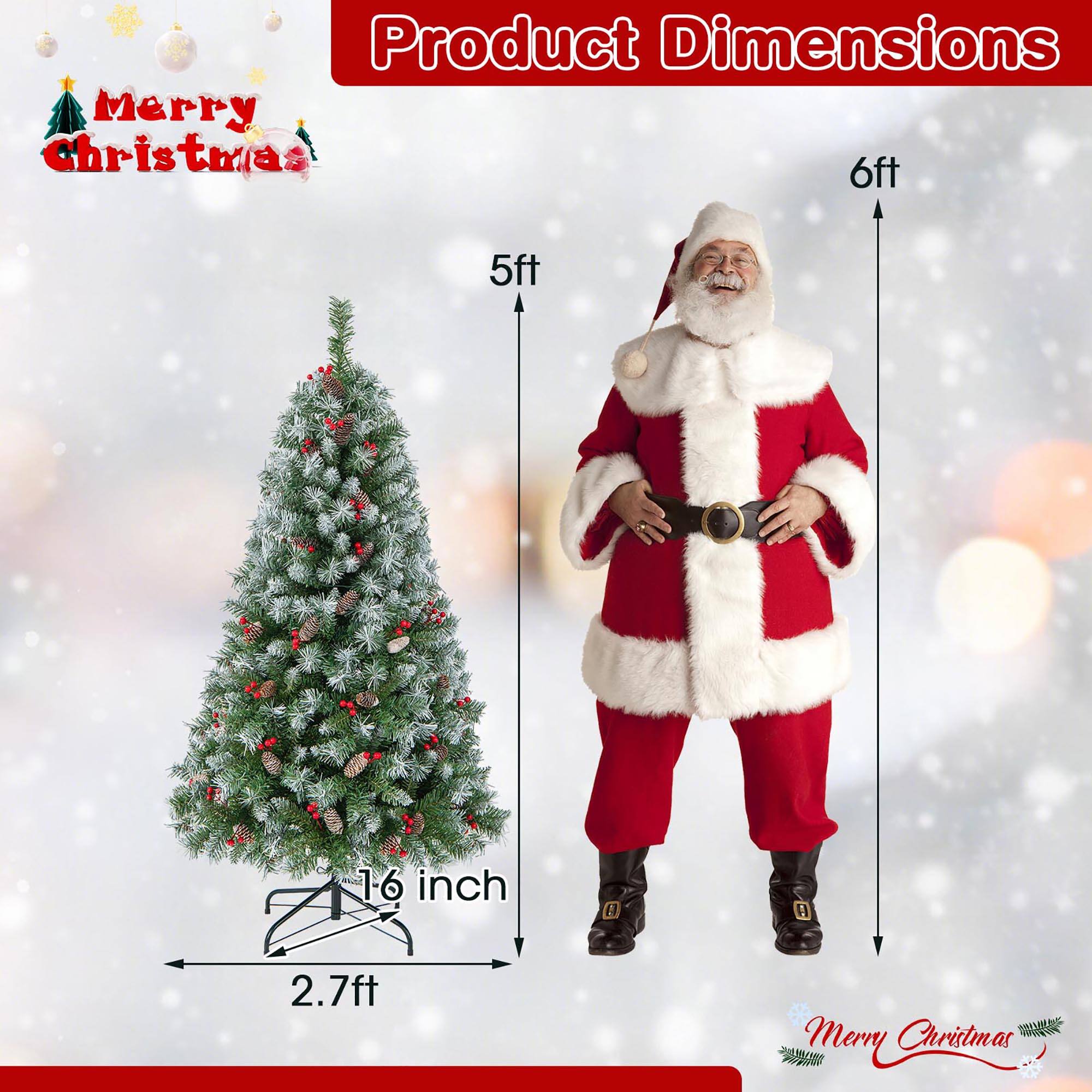 Product Dimensions

Merry Christmas

5ft

6ft

1-6 inch

2.7ft

Merry Christmas