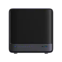 Minisforum - N5 Air 5 AI NAS, AMD Ryzen 7 255(8C/16T) CPU, Barebone, 64GB SSD