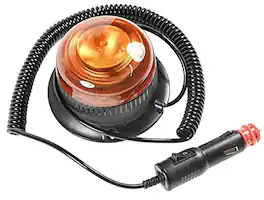 HQRP - Magnetic Mount LED Beacon Strobe Light, 12-24 V DC, 39 SMD, 3 Modes, 360 Degree for Truck ATV