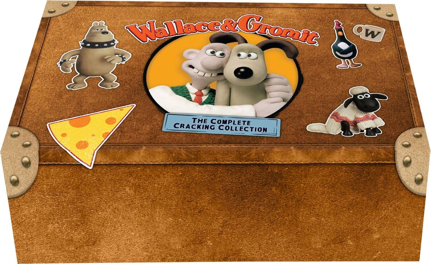 Alt View 1. Wallace & Gromit - Wallace & Gromit: The Complete Cracking Collection   - 4K Blu-Ray.