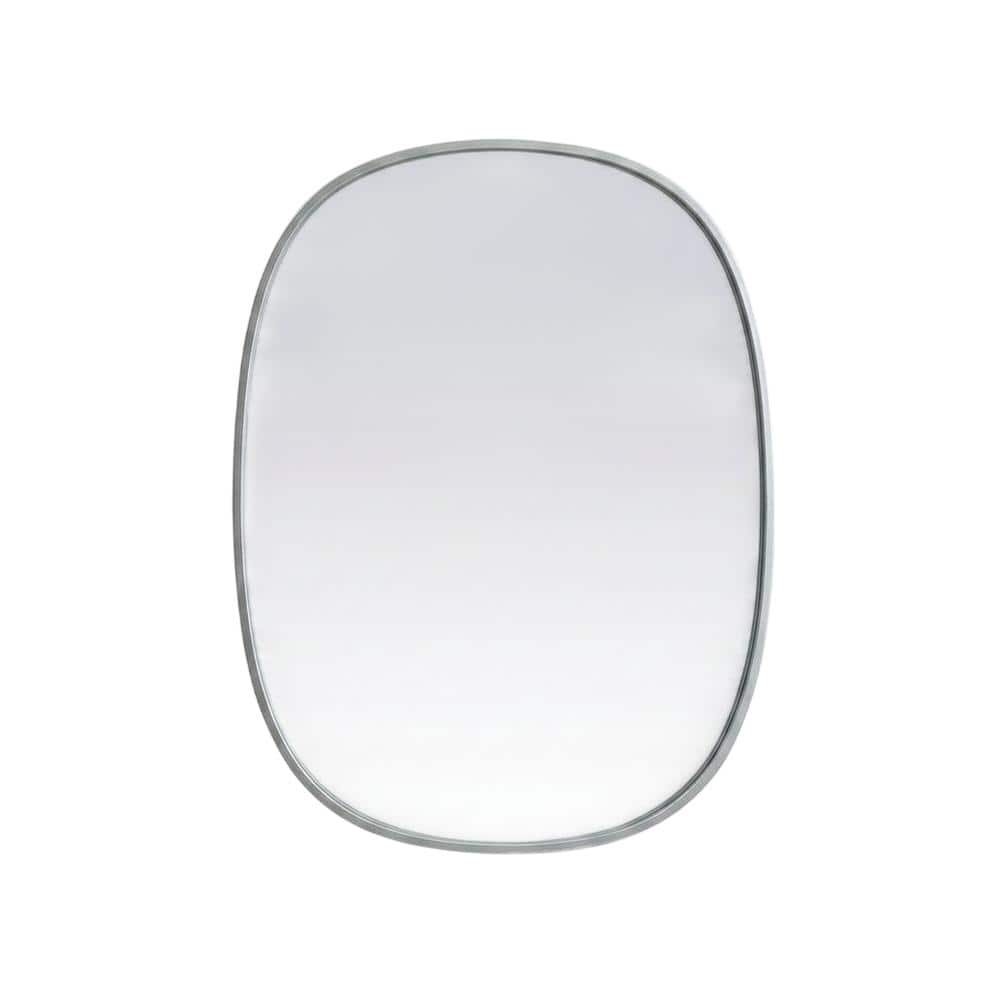 Elegant Decor - Metal Frame Oval Mirror 24x30 Inch - Silver price history on PriceWatchPro