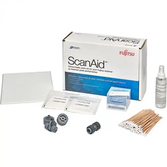 Scan Aid Kit Fujitsu Cleaning Supplies & Consumables, Scanaid Kit FI 7600 FI 7700 ...