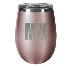 Great American Products - Minnesota Wild 10oz. Rose Gold Wine Tumbler - Multicolor