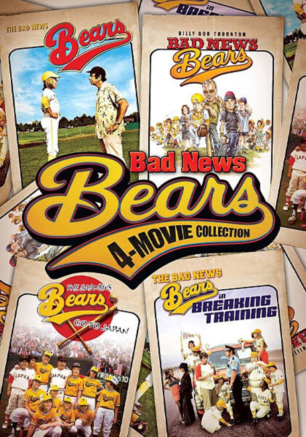 Bad News Bears 4-Movie Collection   - DVD