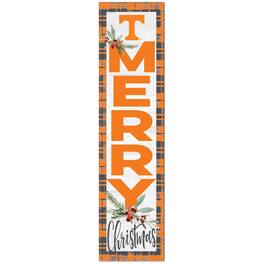 Jardine - Tennessee Volunteers 12'' x 48'' Outdoor Christmas Leaner - White