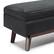Alt View 19. Simpli Home - Owen Rectangular Storage Ottoman - Midnight Black.
