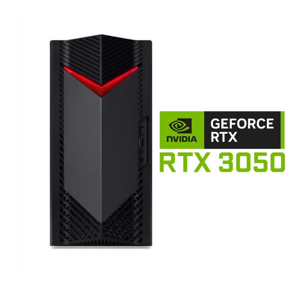 Acer - Refurbished Excellent - Refurbished Nitro N50-650-UR12 Gaming Desktop 16GB RAM 512GB SSD 1TB HDD Intel Core i5-13400F 2.5GHz - Black