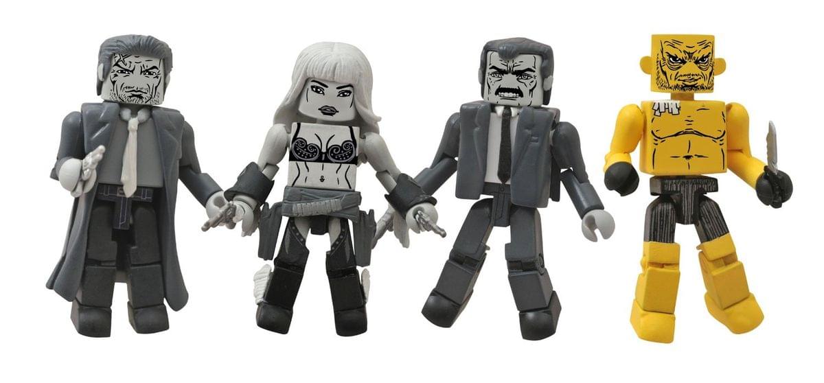 Diamond Comic - Diamond Select Minimates Sin City Series 1 Action Figure Box Set - Black/White price history on PriceWatchPro