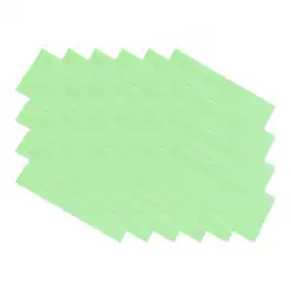 Unique Bargains - Eyeglass Microfiber Cleaning Cloth 6"x6", 24pcs Soft Suede Wipe for Lens, Eyeglasses, Screens in Vinyl Pouch - Green