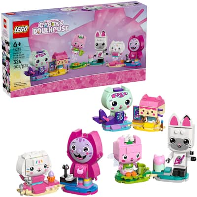 LEGO Gabby's Dollhouse Gabby's Brick Built Cat Friends 11215 LEGO Gabby's Dollhouse Gabby's Brick Built Cat Friends 11215