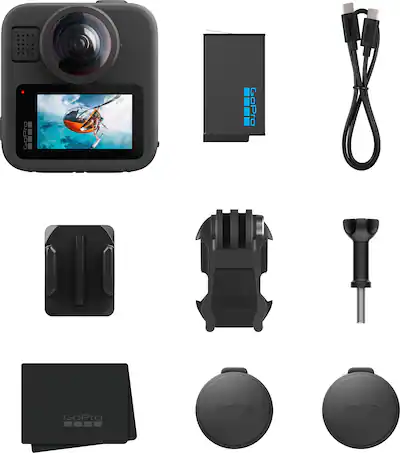 GoPro MAX2 360 Action Camera Black CHDHZ-311-TH - Open Box - Best Buy GoPro MAX2 360 Action Camera Black CHDHZ-311-TH - Open Box - Best Buy